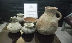 کشف اشیاء عتیقه متعلق به دوره ساسانیان در گلوگاه 