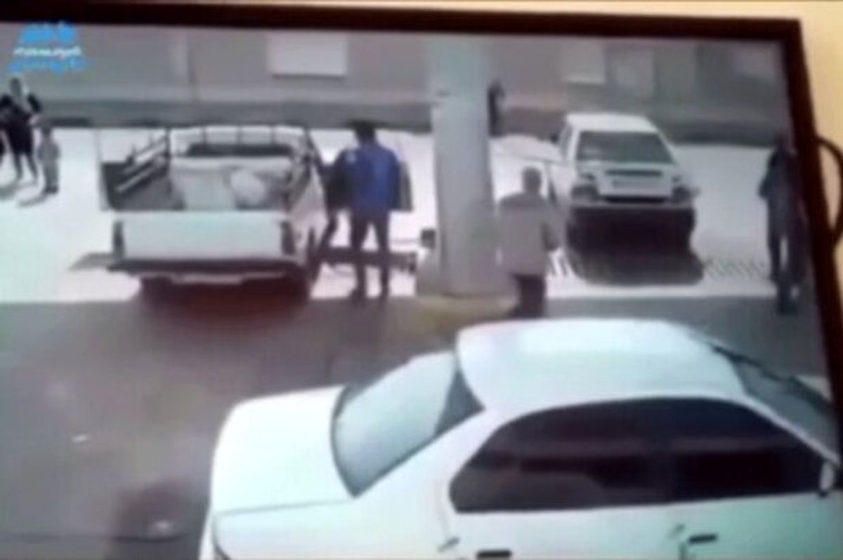 انفجار هولناک کپسول CNG در یکی از جایگاه‌های تبریز/ ویدئو