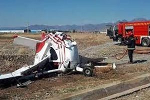 دو کشته در سقوط هواپیمای آموزشی - فرودگاه اراک