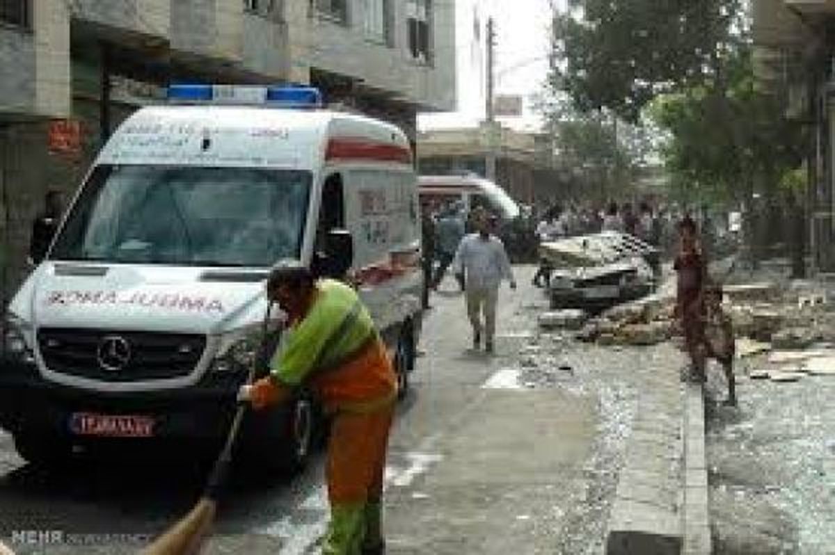 13 مصدوم بر اثر انفجار گاز در زنجان