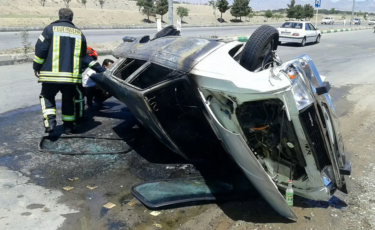 عکس پیکان جزغاله شده / معجزه زنده ماندن مردی در تربت حیدریه