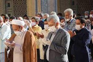 اقامه نماز عید سعید فطر در حرم مطهر رضوی