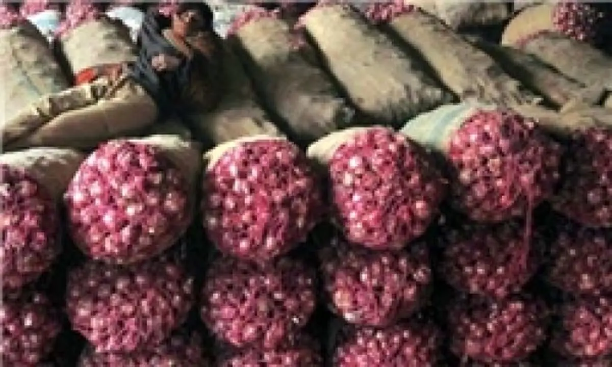 کشف محموله 7.5 تنی پیاز قاچاق خارجی در جیرفت