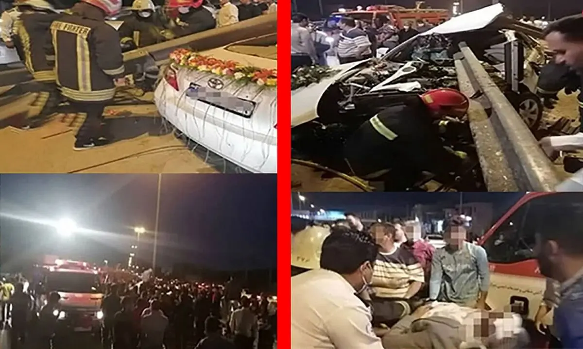 ناله های نوعروس ۱۸ ساله شیرازی پشت اتاق عمل/ داماد شب جشن به بیمارستان رفت