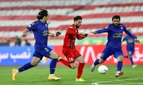 برخورد ذخیره‌های دربی با هم/ عکس