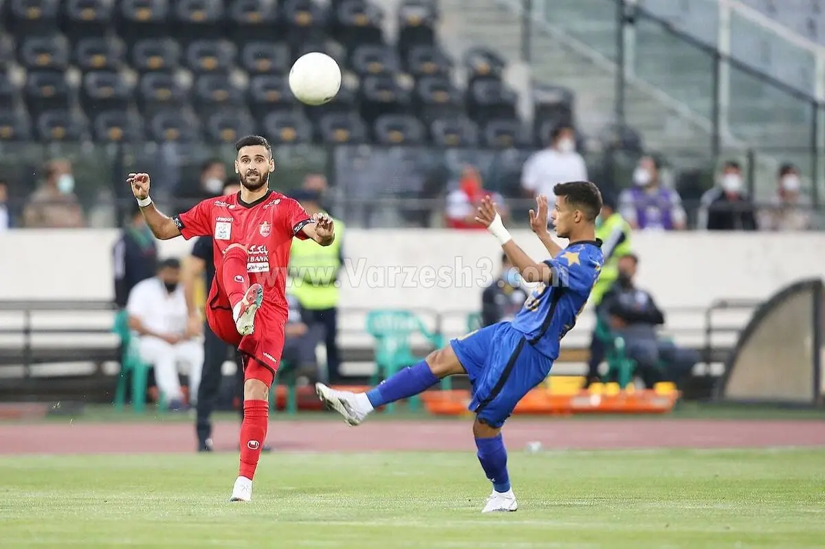 درگیری شدید بازیکنان پرسپولیس و استقلال در پایان شهرآورد/ ویدئو