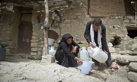 "بورکی‌ها" در برزخ عشایر و روستا از کمبود آب آشامیدنی رنج می‌برند/ تصاویر