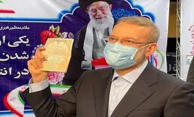 اولین توییت علی لاریجانی: نه کلید نه چکش