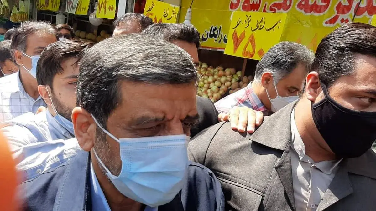 درگیری هواداران ضرغامی با نیروی انتظامی/ او جا پای احمدی نژاد گذاشت/ ویدئو