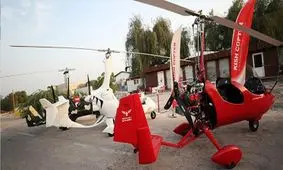 سقوط جایروکوپتر در ساحل دامون کیش/ ویدئو