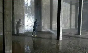 گندزدایی ۳۳ هزار مترمکعب مخزن ذخیره آب شرب در شهریار