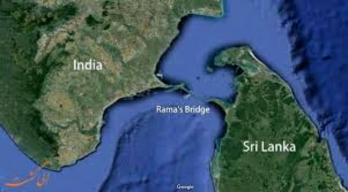 پل راما که به دست میمون ها ساخته شد، مانع عبور کشتی های هندی است!