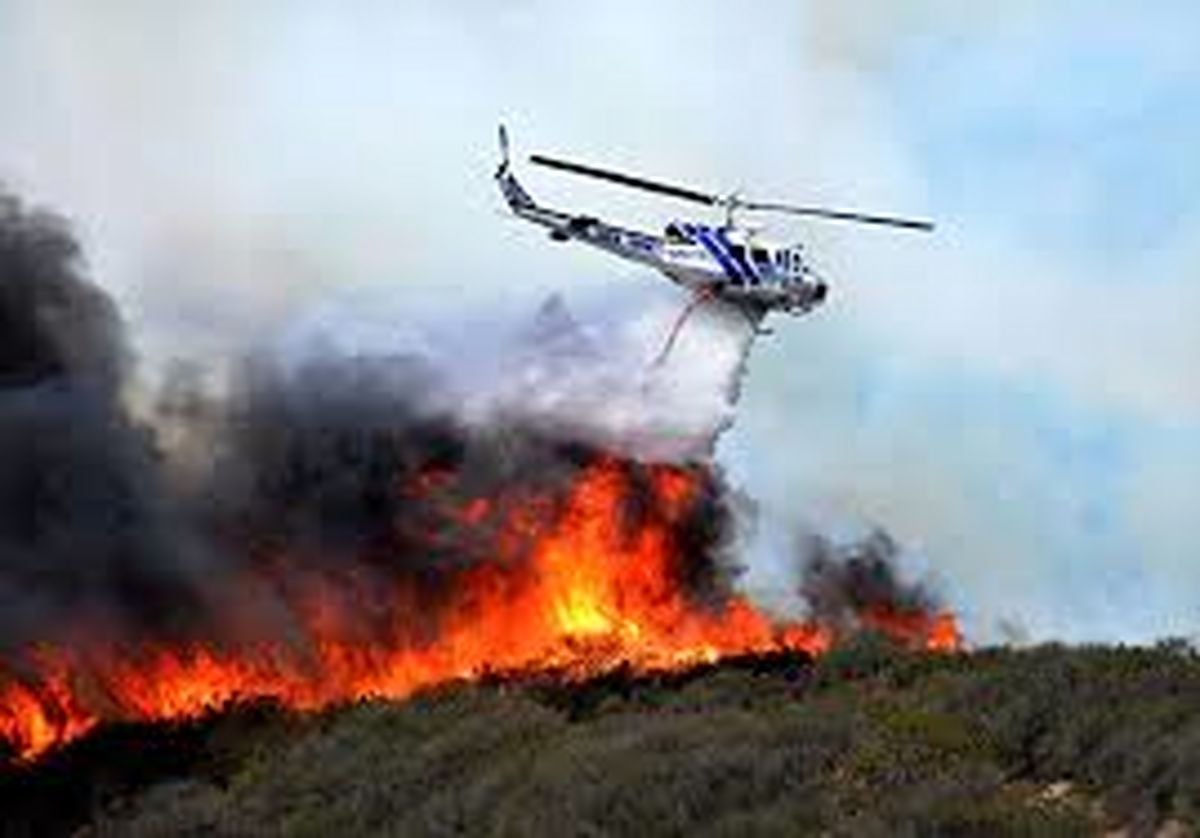 آخرین وضعیت ۲ آتش سوزی جنگل‌های باشت/ مهار آتش به کُندی پیش می رود