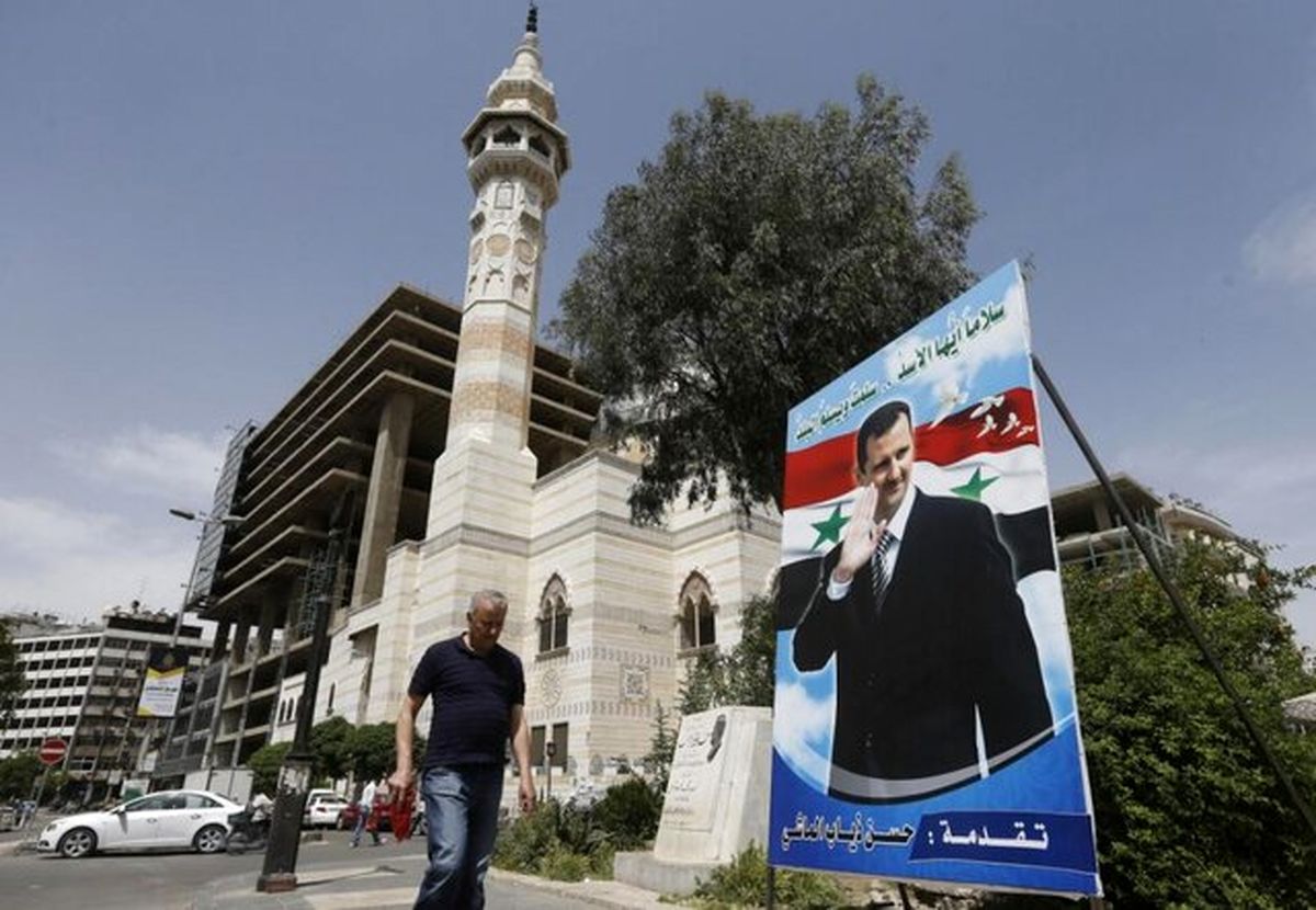 آغاز به کار کمپین انتخاباتی‌ اسد با شعار "امید به تلاش"