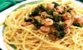 ماکارونی با سس بروکلی