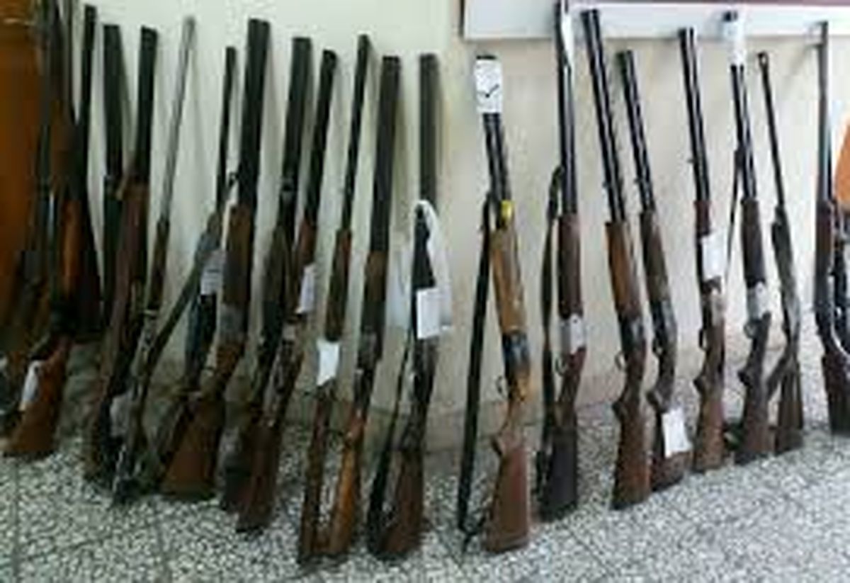 ۳۰۰ تفنگ مجاز از شکارچیان در کرمان کشف شد