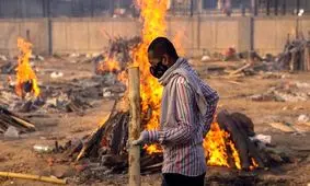 فرار کنید، کرونای هندی آمد/ کاریکاتور