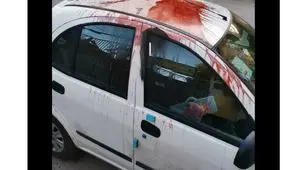 اسید پاشی در محوطه بیمارستان بهشتی همدان/ ویدئو