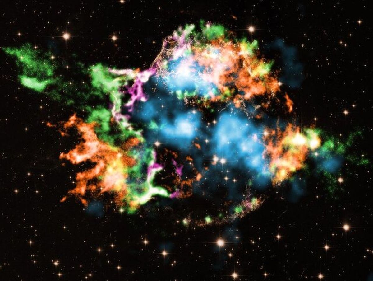 انفجار ستارگان غول پیکر