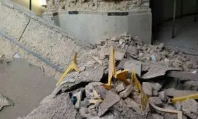 نجات دو کارگر از زیر آوار/ تخریب یک بنا در افسریه