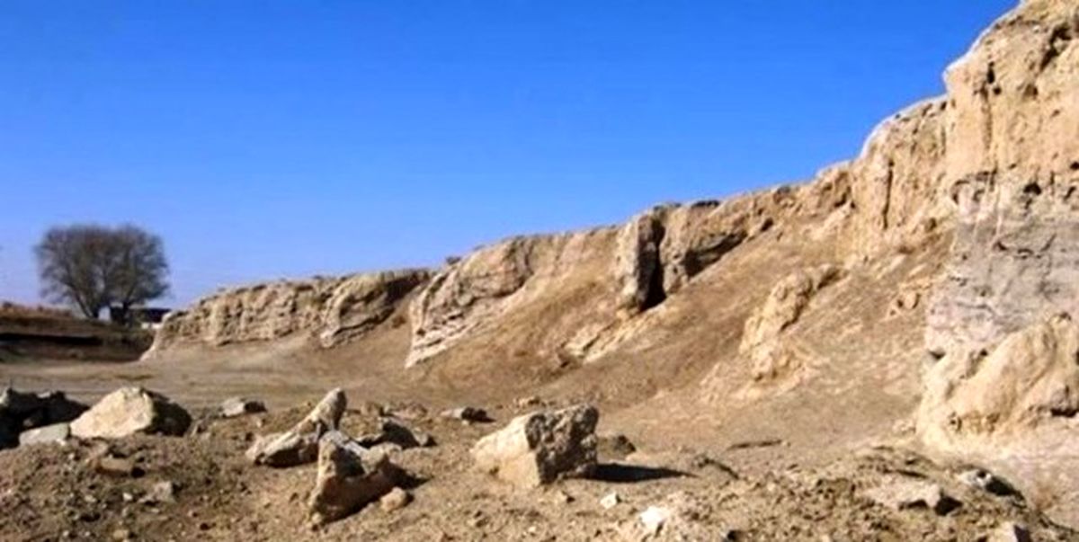 تخریب تپه تاریخی باغ اسماعیل در فامنین