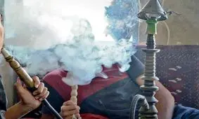 قلیان بعد از کوهنوردی/ کاریکاتور