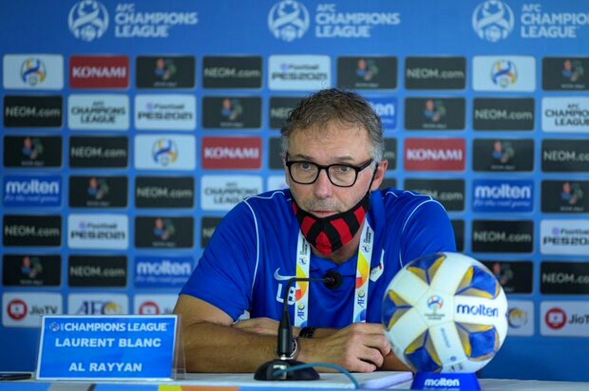 لوران بلان: دنبال پیروزی مقابل پرسپولیس هستیم/ بازیکنانم خستهاند