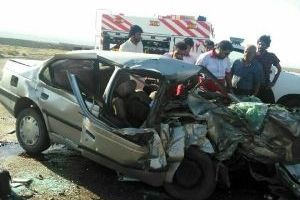 6 کشته و 6 زخمی در تصادف جاده دیهوک-کرمان