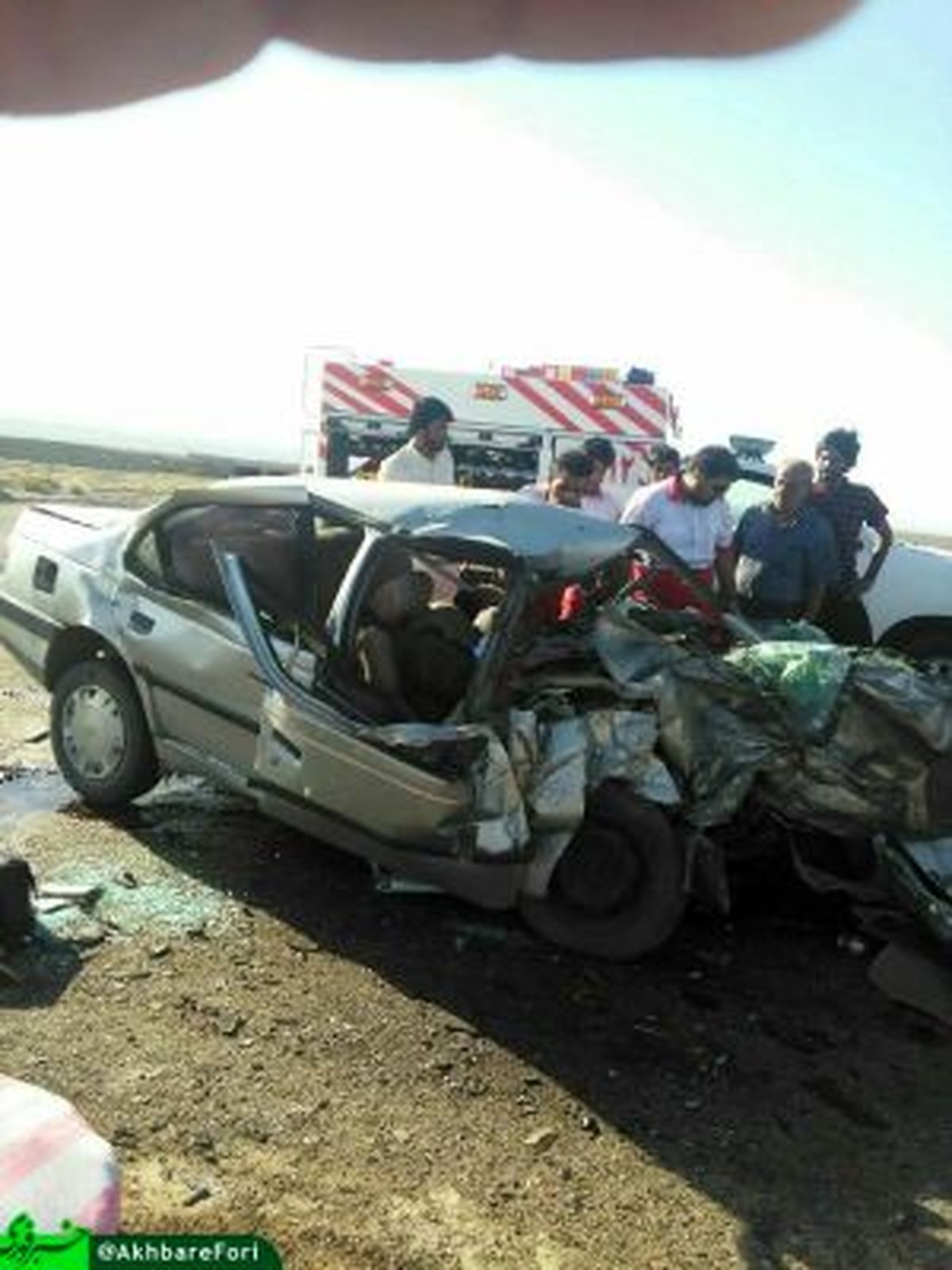 6 کشته و 6 زخمی در تصادف جاده دیهوک-کرمان