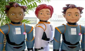 «ربات میلو» به کودکان مبتلا به اوتیسم کمک می‌کند/ تصاویر