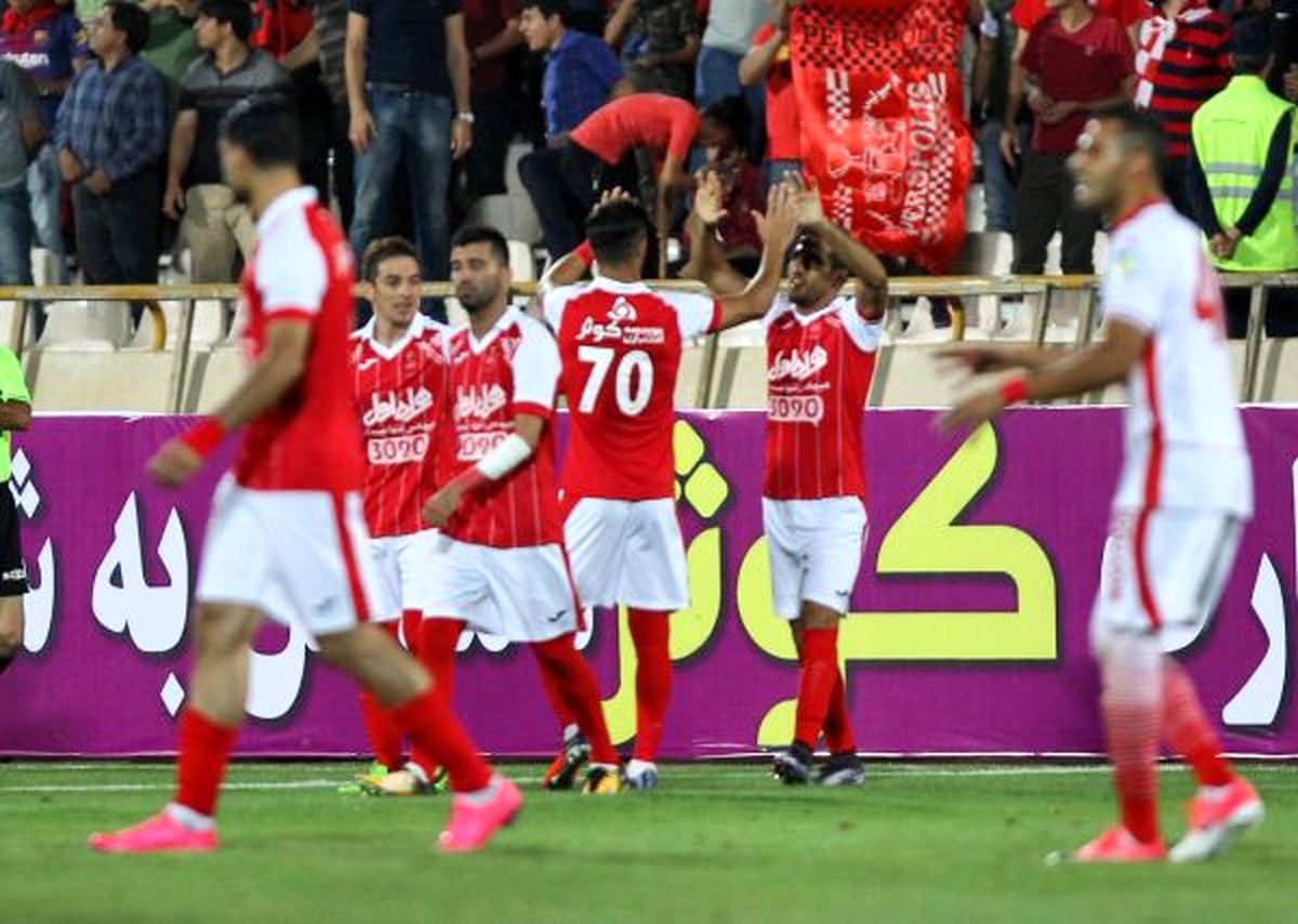 پرسپولیس ۲ - فولاد خوزستان صفر/ پرواز پرسپولیس روی بالهای شجاع