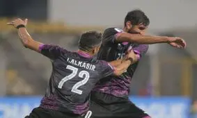 صعود شیرین مسافران هند/ پرسپولیس ۴ - ۲ الریان
