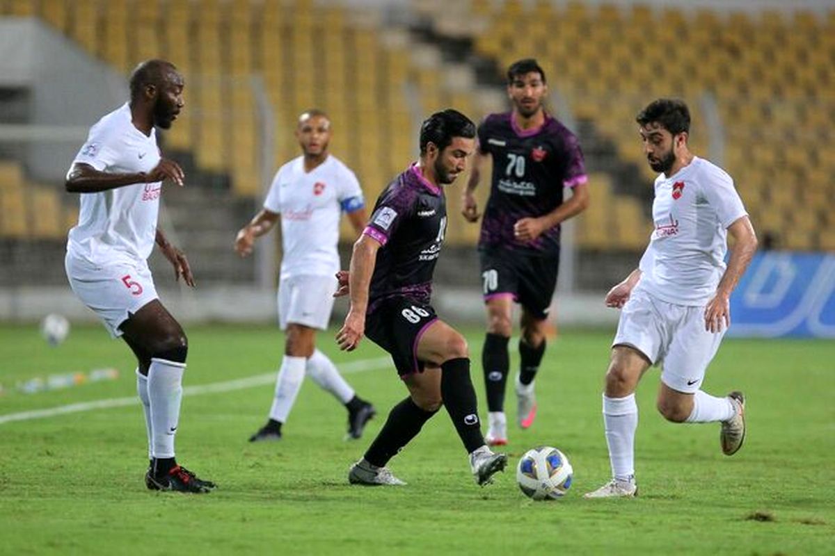 مهاجم الریان بهترین بازیکن دیدار تیمش با پرسپولیس شد
