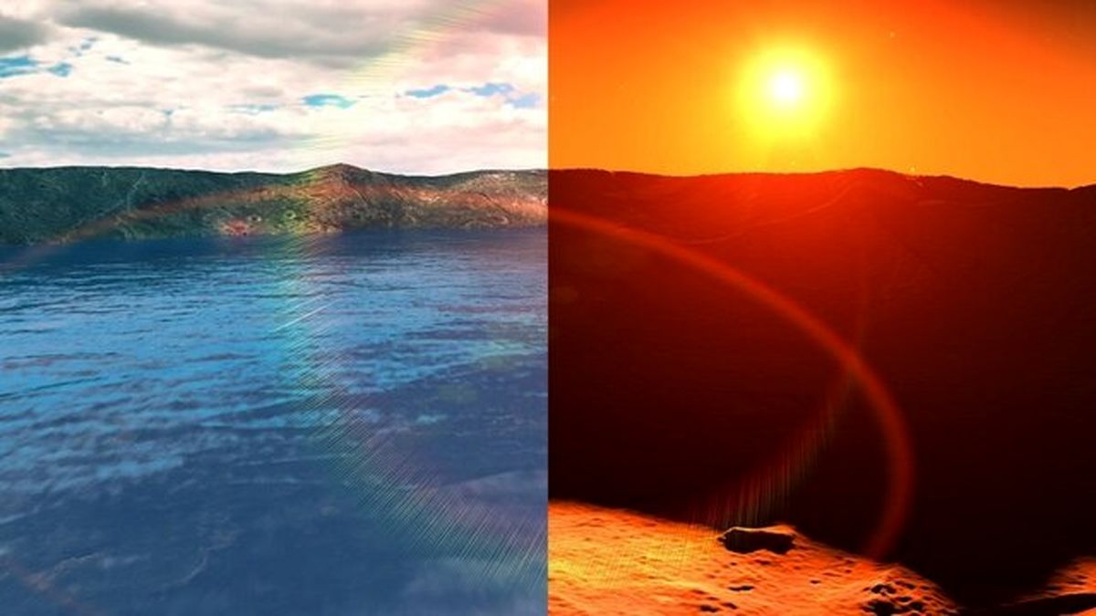 چگونگی گرم بودن مریخ در گذشته
