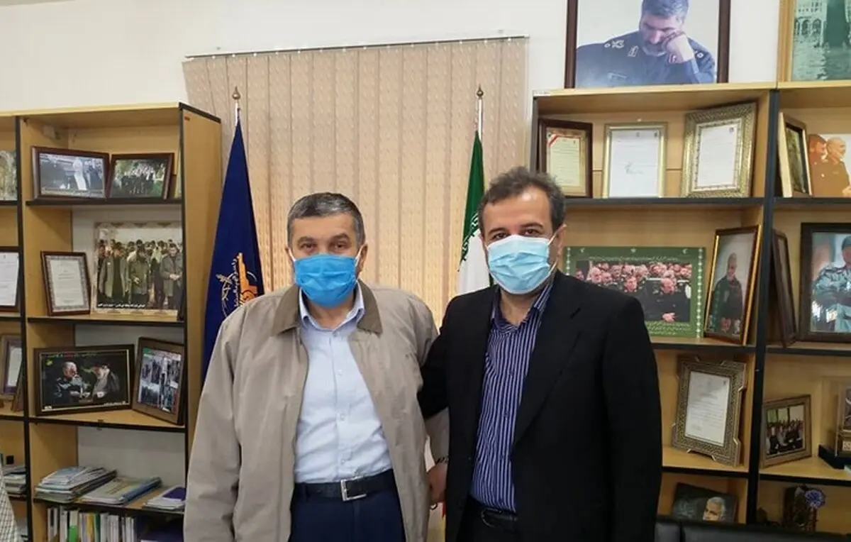 دیدار شهردار اهواز و دبیر قرارگاه محرومیت زدایی سپاه در راستای کمک به محلات کم برخوردار