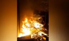 آتش‌ سوزی در پالایشگاه نفت حیفای رژیم صهیونیستی