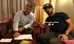 بازیکن عراقی پرسپولیسی شد+عکس