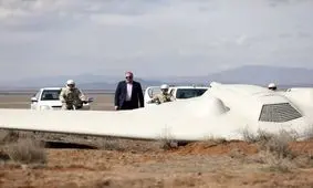 نمایش پهباد آمریکایی شکارشده در سریال رمضانی