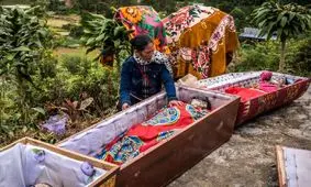 عجیب‌ترین و باورنکردنی‌ترین قبرستان‌های جهان؛ از باند فرودگاه تا آویزان کردن از پرتگاه/ تصاویر