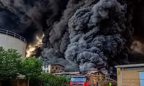 تشکیل پرونده قضایی در خصوص حادثه آتش سوزی کارخانه صنایع شیمی مولدان