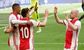 آژاکس قهرمان فوتبال هلند شد