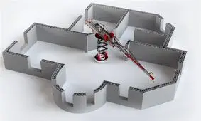 خانه ساخته شده با چاپ سه بعدی