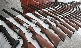 کشف ۱۰ قبضه سلاح شکاری غیرمجاز در آق قلا