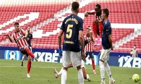 سوارس، اتلتیکومادرید را در آستانه قهرمانی قرار داد/ رؤیای بارسلونا بر باد رفت