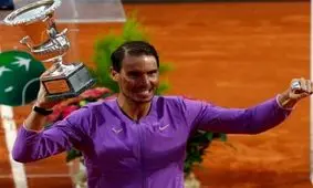 نادال با غلبه بر جوکوویچ برای دهمین بار فاتح مسابقات تنیس مَسترز رم شد