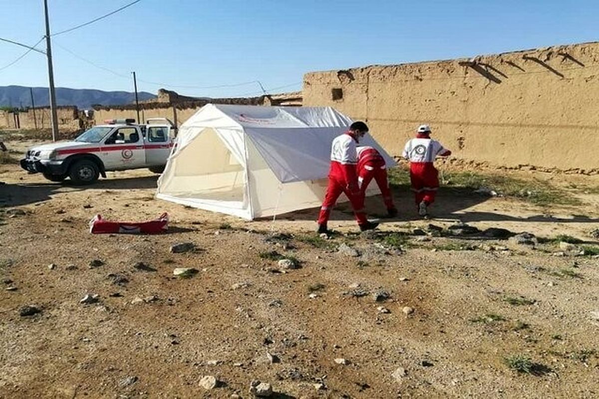 ۱۵۰ چادر در مناطق زلزلهزده خراسان شمالی برپا شد