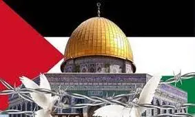 تجمع طلاب و روحانیون یزد در حمایت از مردم فلسطین و افغانستان