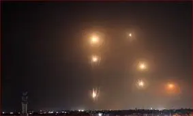 بندر حیفا شعله‌ور شد