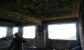 آتش سوزی گسترده یک برج مسکونی در بزرگراه شهید همت/ ویدئو