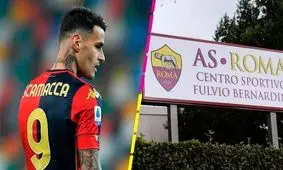 حمله خشن پدر بازیکن جنوا به زمین رم/ ماجرا چه بود؟